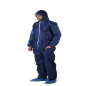 Combinaison PLP non tissé bleu 40g/m² glissière capuche