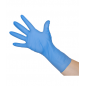 GANT NITRILE BLEU NON POUDRE MANCHETTE LONGUE